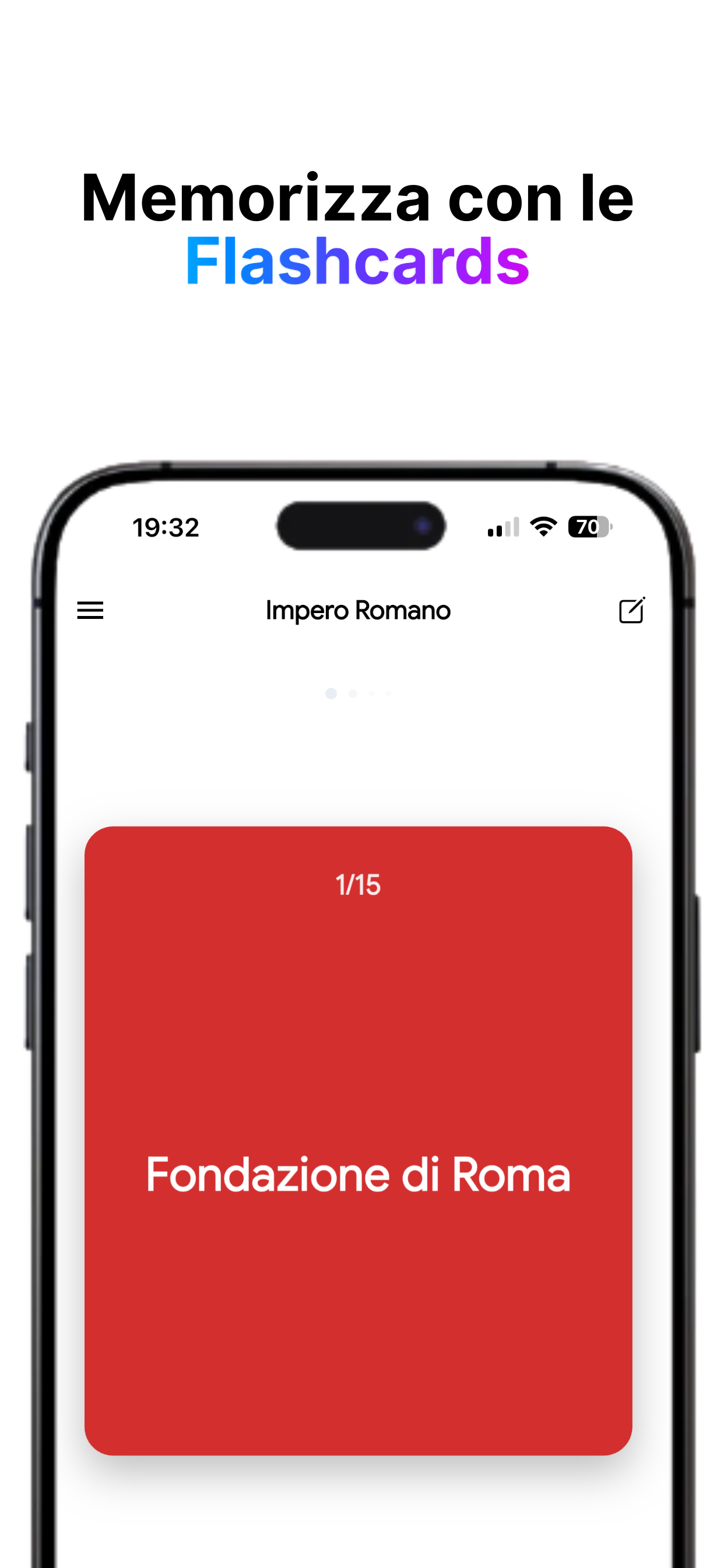 Memorizza con le flashcard su Stephen AI