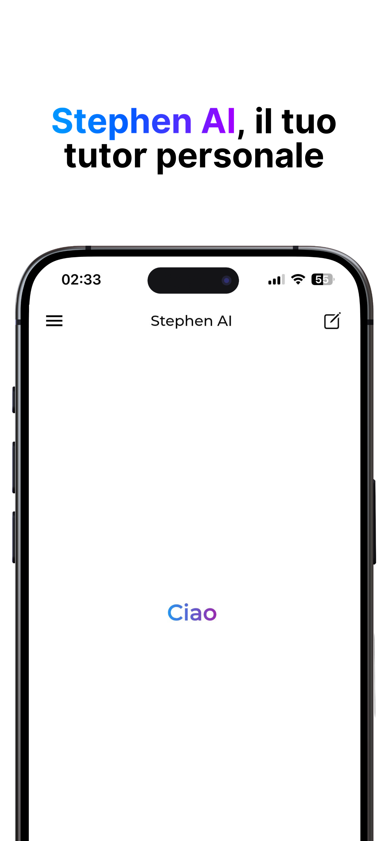 Stephen AI, il tuo tutor personale